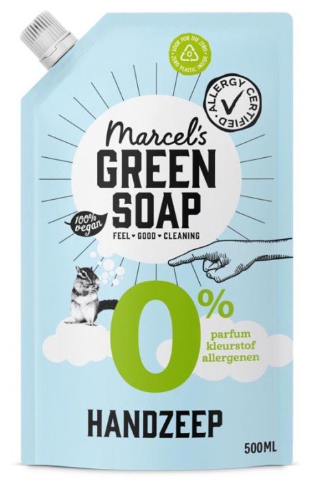 Marcel's GR Soap Handzeep 0% navulling (500 Milliliter)