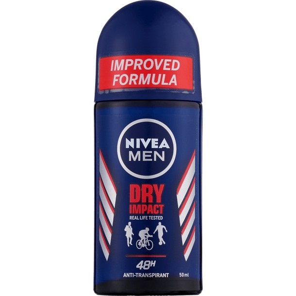 Nivea Men Deodorant Dry Impact Roller 50ml