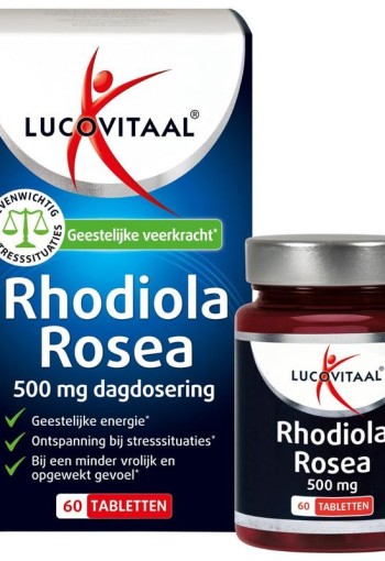 Lucovitaal Rhodiola rosea (60 Tabletten)