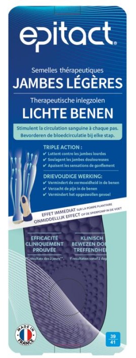 Epitact Inlegzolen lichte benen 39-41 (1 Paar)