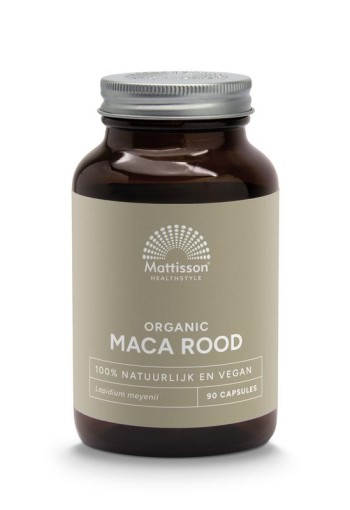 Mattisson Rode maca 750mg bio (90 Capsules)