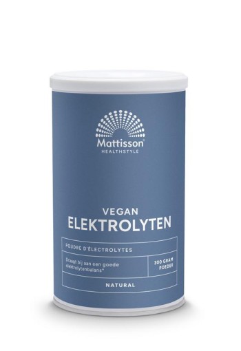 Mattisson Elektrolyten poeder naturel vegan (300 Gram)