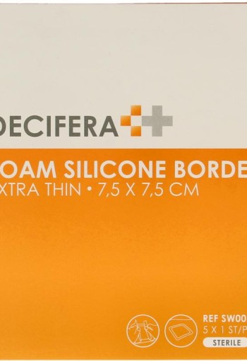 Decifera Foam border 7.5 x 7.5cm (5 Stuks)