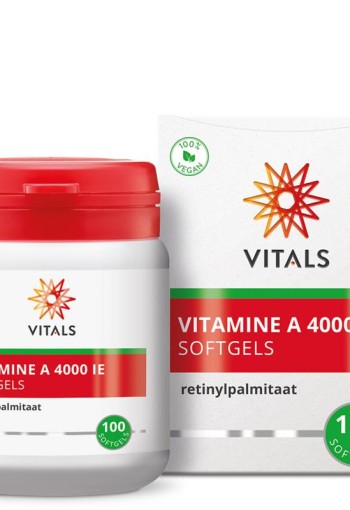 Vitals Vitamine A 4000IE (100 Softgels)