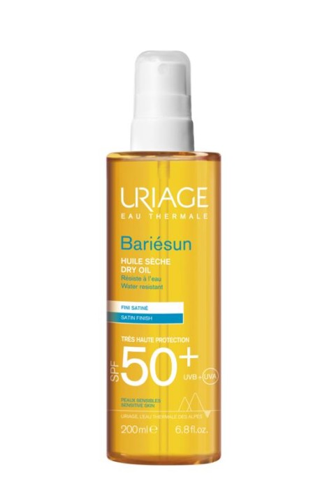 Uriage Sun droge olie SPF50 (200 Milliliter)
