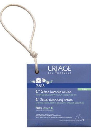 Uriage Bebe 1ere creme lavante solide (100 Gram)