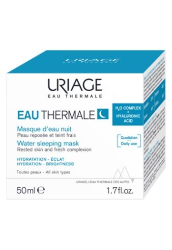Uriage Thermaal water masque d eau nuit (50 Milliliter)