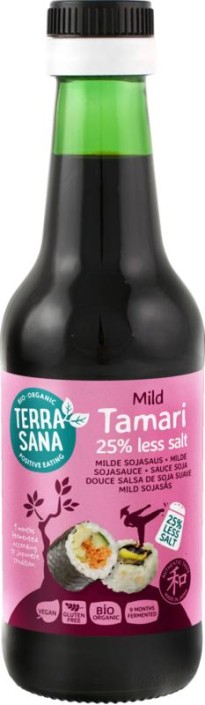 Terrasana Tamari -25% less salt bio (250 Milliliter)