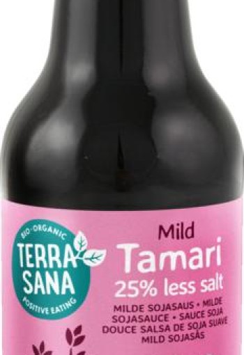 Terrasana Tamari -25% less salt bio (250 Milliliter)