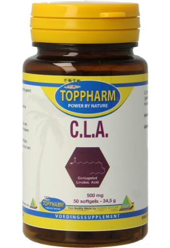 Toppharm CLA 500mg (50 Softgels)