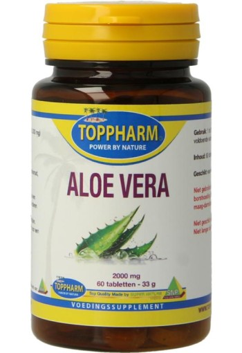 Toppharm Aloe vera 2000mg (60 Tabletten)