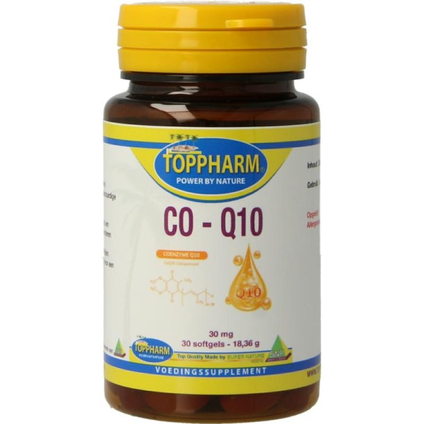 Toppharm Co Q10 30mg (30 Softgels)