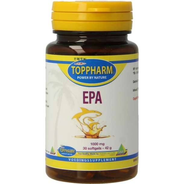 Toppharm EPA 1000mg (30 Softgels)