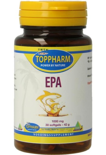 Toppharm EPA 1000mg (30 Softgels)