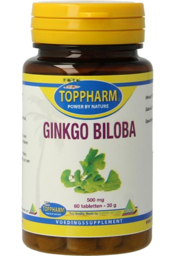 Toppharm Ginkgo biloba (60 Tabletten)