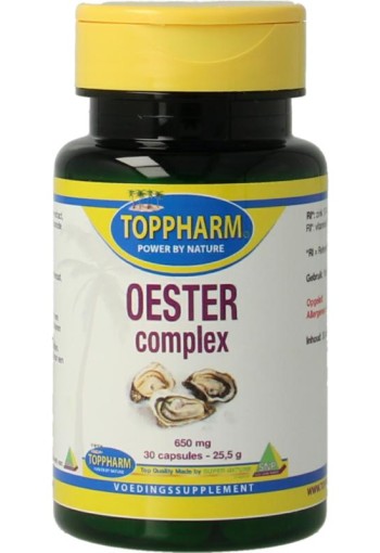 Toppharm Oester complex 650mg (30 Capsules)