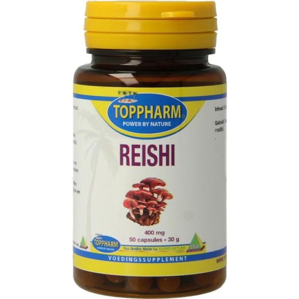 Toppharm Reishi 400mg (50 Capsules)