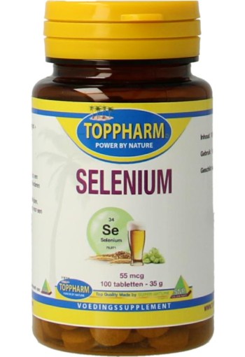 Toppharm Selenium 55mcg (100 Tabletten)