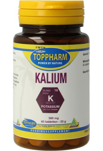 Toppharm Kalium 500mg (60 Tabletten)