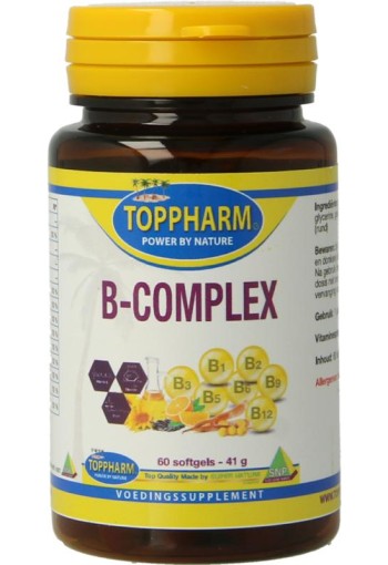 Toppharm B complex (60 Softgels)