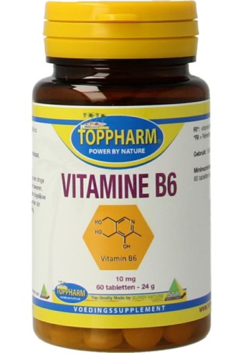 Toppharm Vitamine B6 (60 Tabletten)