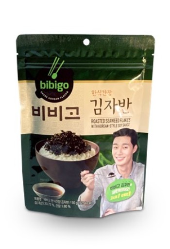 Bibigo Crunchy zeewier vlokken (50 Gram)