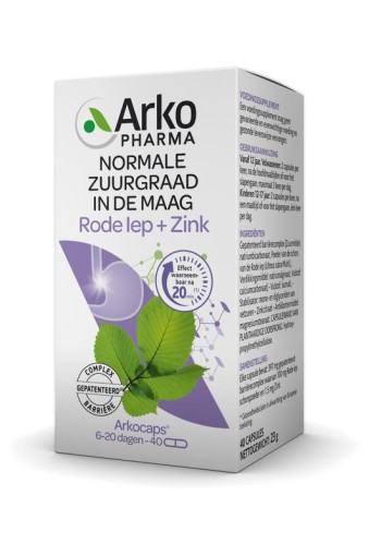 Arkocaps Rode iep (40 Capsules)