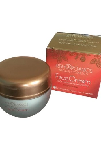Irish Organics Gezichtcreme zeewier parfumvrij bio (50 Milliliter)