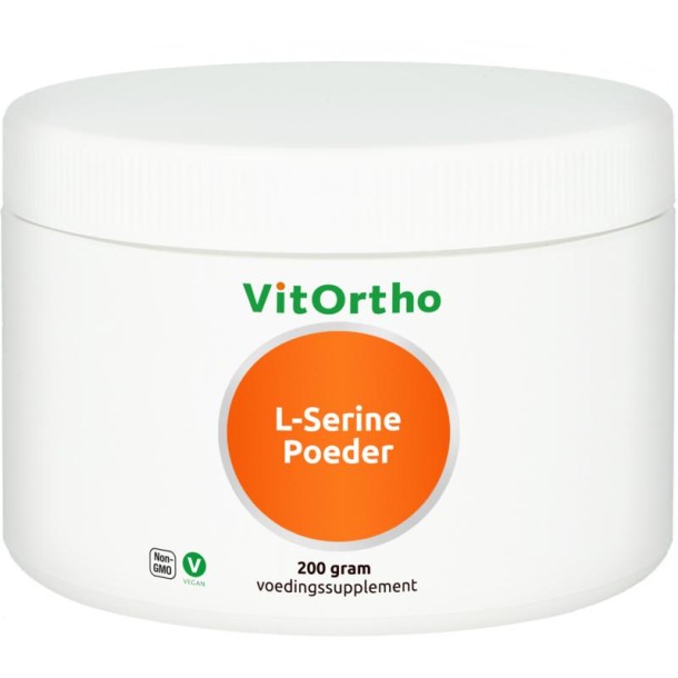 Vitortho L-Serine poeder (200 Gram)