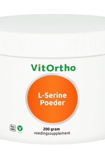 Vitortho L-Serine poeder (200 Gram)