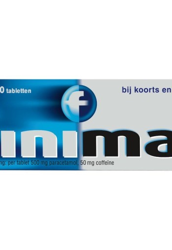 Finimal Paracetamol met coffeine 500/50mg (40 Tabletten)