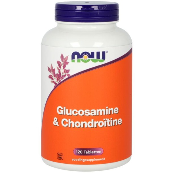 NOW Glucosamine & chondroitine (120 Tabletten)
