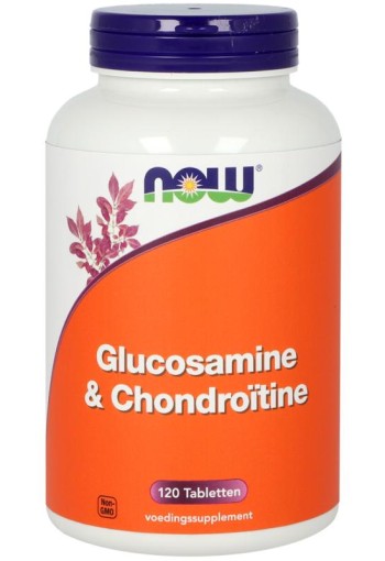 NOW Glucosamine & chondroitine (120 Tabletten)