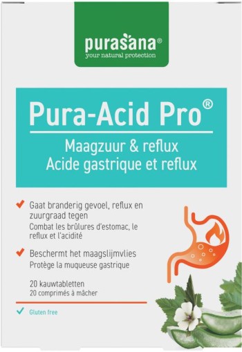 Purasana Pura-acid pro (20 Kauwtabletten)