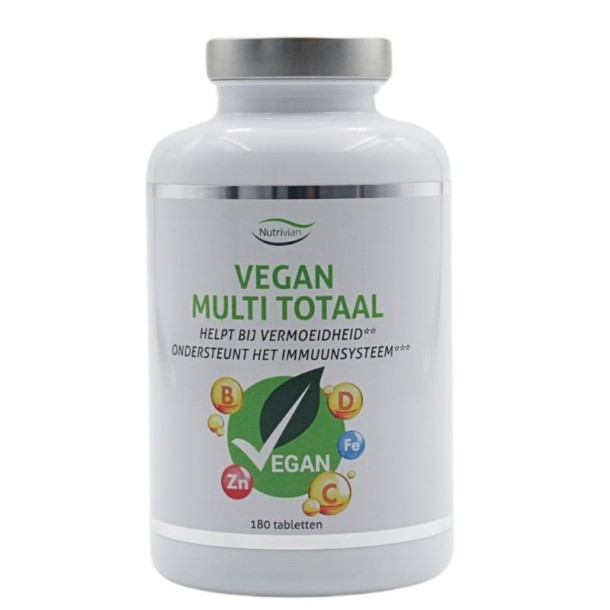 Nutrivian Multi totaal vegan (180 Tabletten)