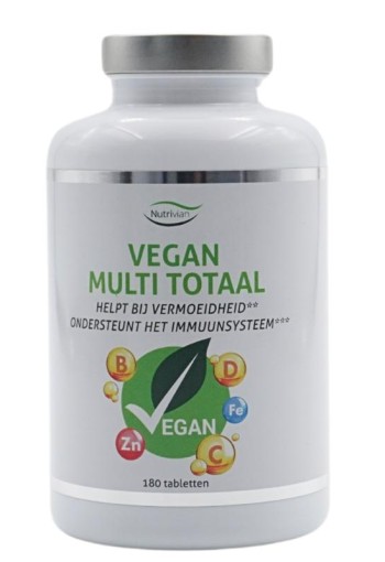 Nutrivian Multi totaal vegan (180 Tabletten)