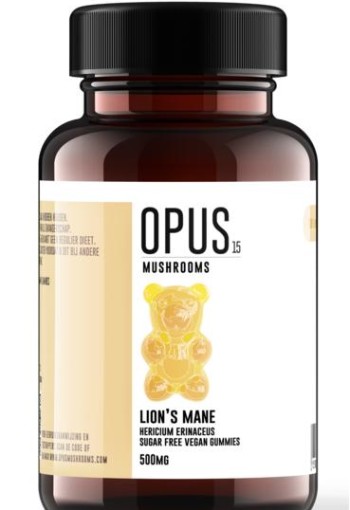 Opus Mushrooms Lions mane gummybears (60 Stuks)