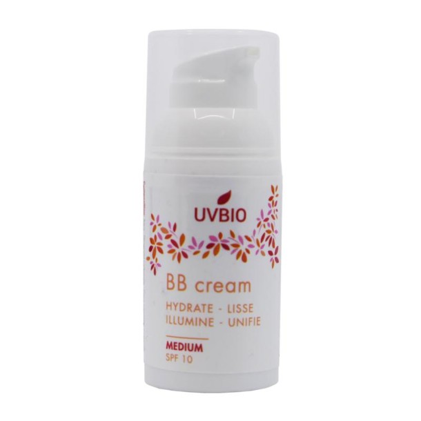 Uvbio BB cream 5-in-1 medium bio SPF15 (30 Milliliter)