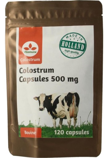 Vitomune Colostrum uit Nederland (120 Capsules)