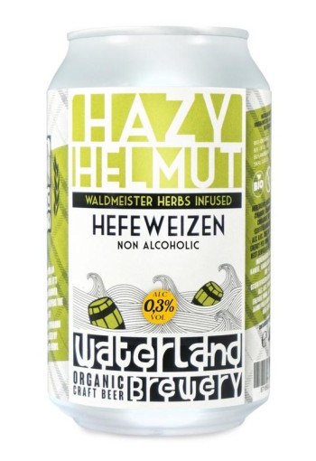 Waterland Hefe-weizen hazy Helmut 0,3% bio (330 Milliliter)