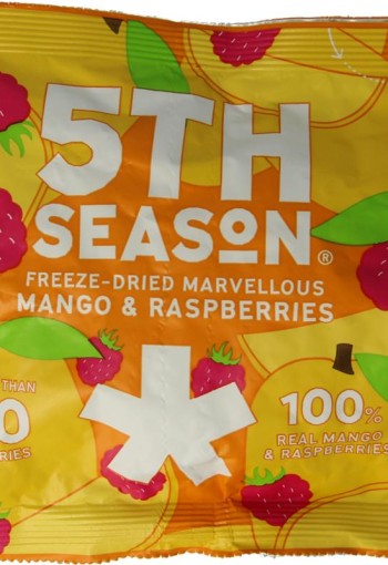 5TH Season Freeze dried mango & raspberry (14 Gram)
