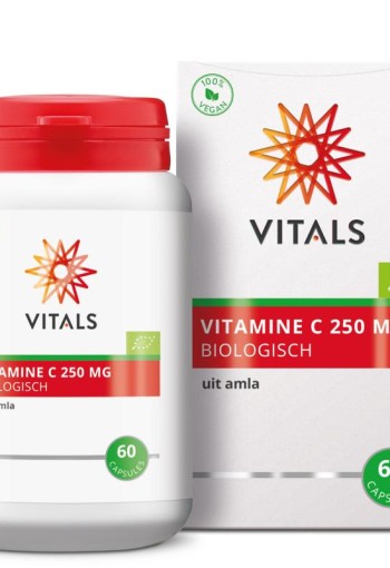Vitals Vitamine C 250mg bio (60 Capsules)