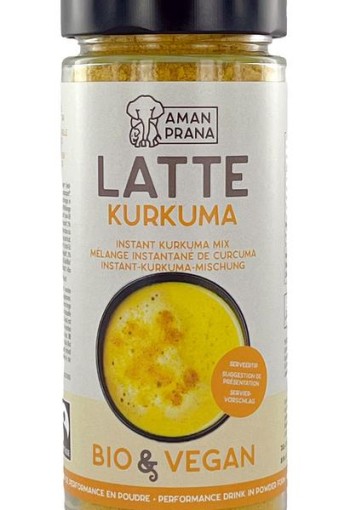Amanprana Latte kurkuma bio (170 Gram)