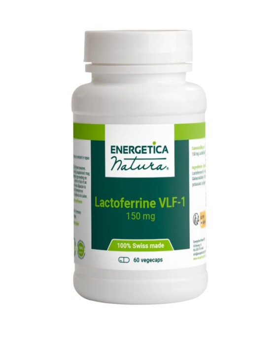 Energetica Nat Lactoferrine VLF-1 150mg (60 Vegetarische capsules)