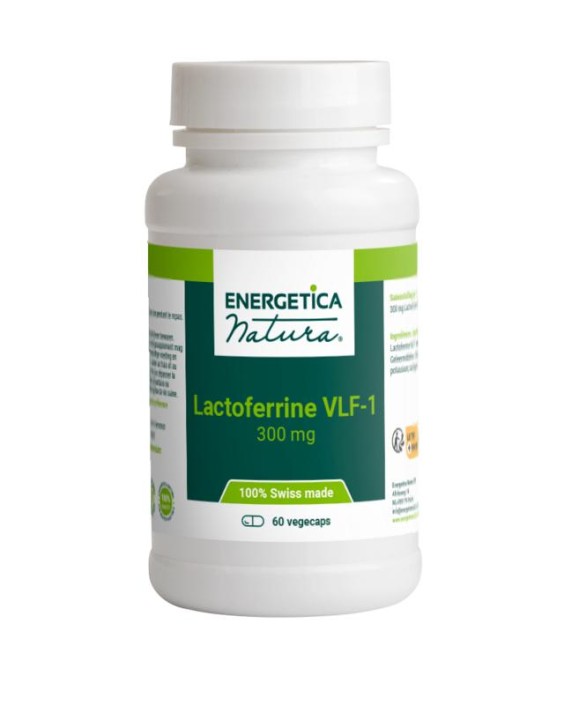 Energetica Nat Lactoferrine VLF-1 300mg (60 Vegetarische capsules)