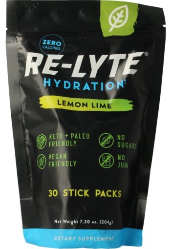 Re-Lyte Hydration drankmix citroen/limoen stick (30 Stuks)
