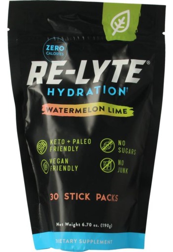 Re-Lyte Hydration drankmix watermeloen/limoen stick (30 Stuks)