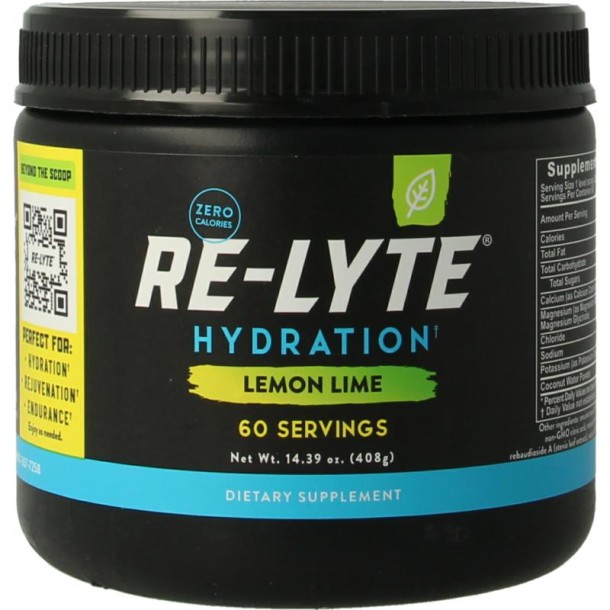 Re-Lyte Hydration drankmix citroen/limoen (408 Gram)
