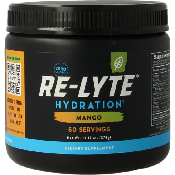 Re-Lyte Hydration drankmix mango (374 Gram)