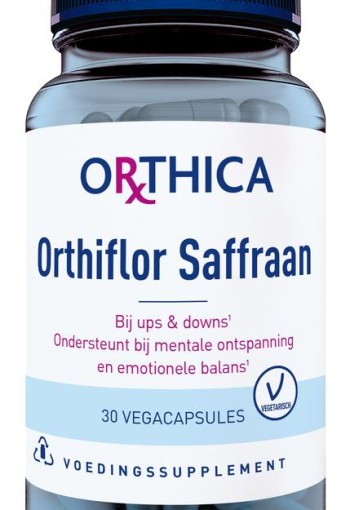 Orthica Orthiflor saffraan (30 Vegetarische capsules)